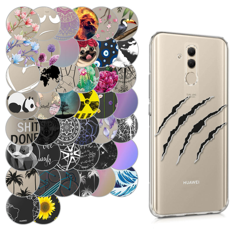 kwmobile Case kompatibel mit Huawei Mate 20 Lite - Hülle Silikon transparent