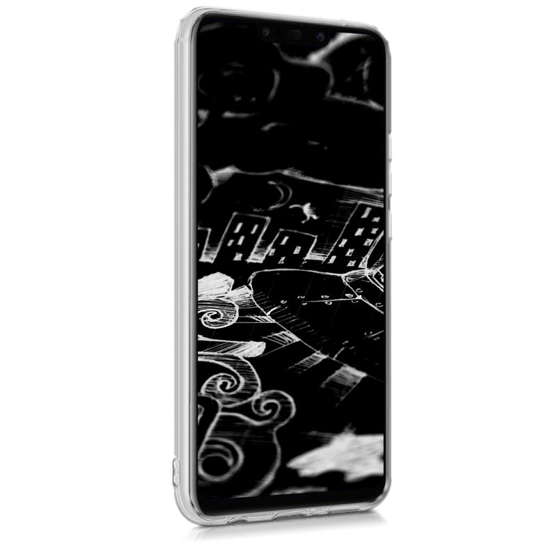 kwmobile Case kompatibel mit Huawei Mate 20 Lite - Hülle Silikon transparent