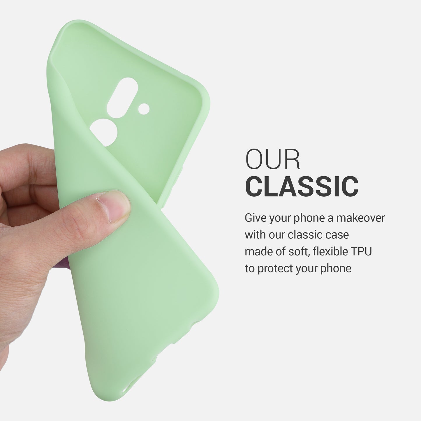 kwmobile Handyhülle für Huawei Mate 20 Lite - Kabelloses Laden - Schutzhülle Cover