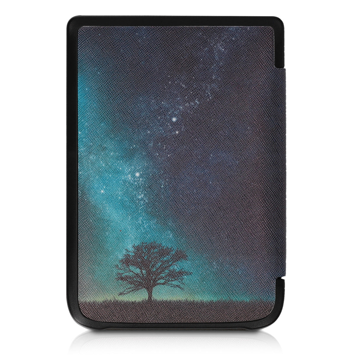 kwmobile Schutzhülle für Pocketbook Touch Lux 4/5/Touch HD 3/Color (2020)/ Vivlio Lux 5 Hülle - eReader Flip Case mit Auto Sleep Funktion - Farbrausch