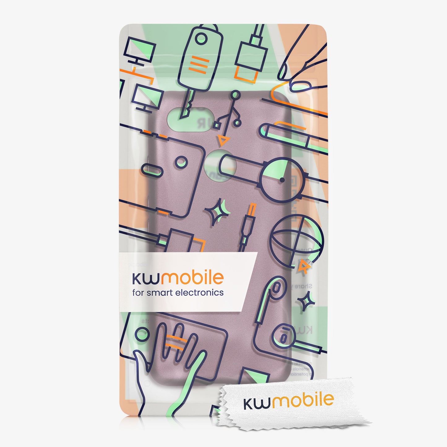 kwmobile Handyhülle für Google Pixel 3 Hülle - Silikon Case - Schutzhülle Cover