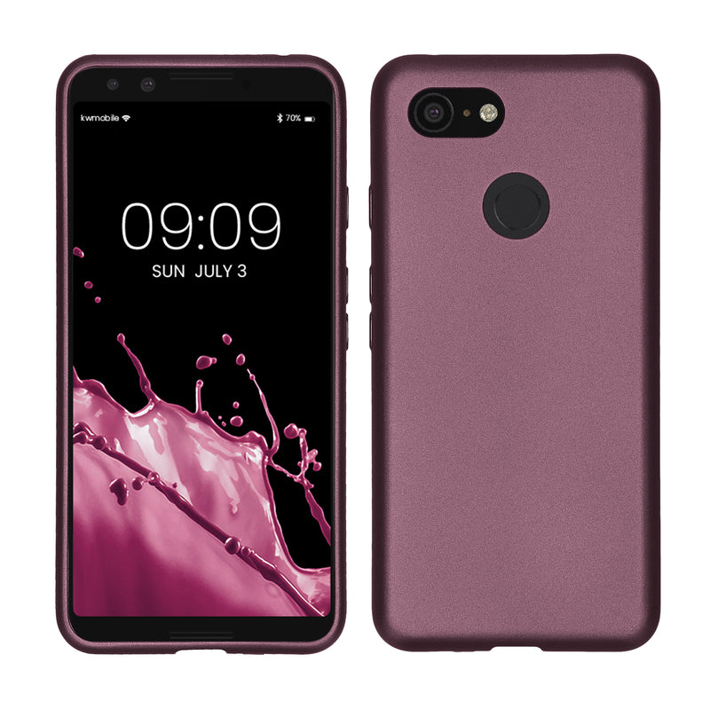 kwmobile Handyhülle für Google Pixel 3 Hülle - Silikon Case - Schutzhülle Cover