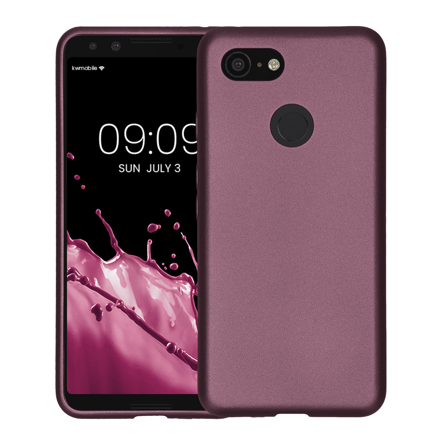 kwmobile Handyhülle für Google Pixel 3 Hülle - Silikon Case - Schutzhülle Cover