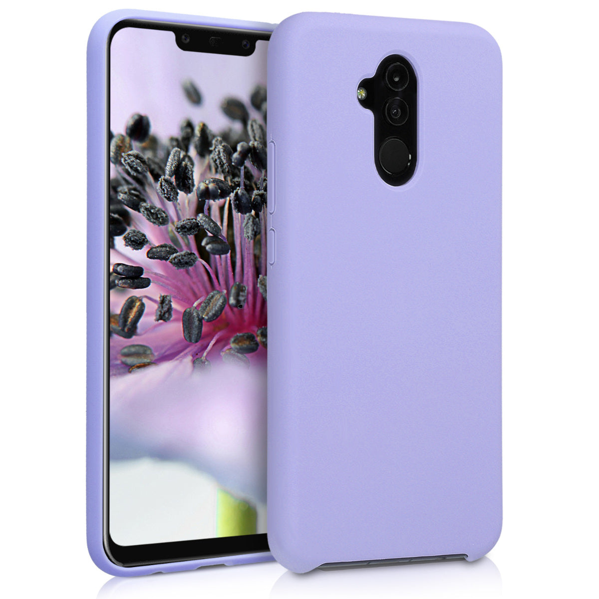 kwmobile Handyhülle für Huawei Mate 20 Lite Hülle - Case Silikon - Kabelloses Laden - Schutzhülle Cover