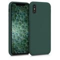 kwmobile Handyhülle für Apple iPhone XS Hülle - Case Silikon - Kabelloses Laden - Schutzhülle Cover