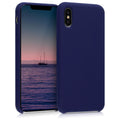 kwmobile Handyhülle für Apple iPhone XS Hülle - Case Silikon - Kabelloses Laden - Schutzhülle Cover