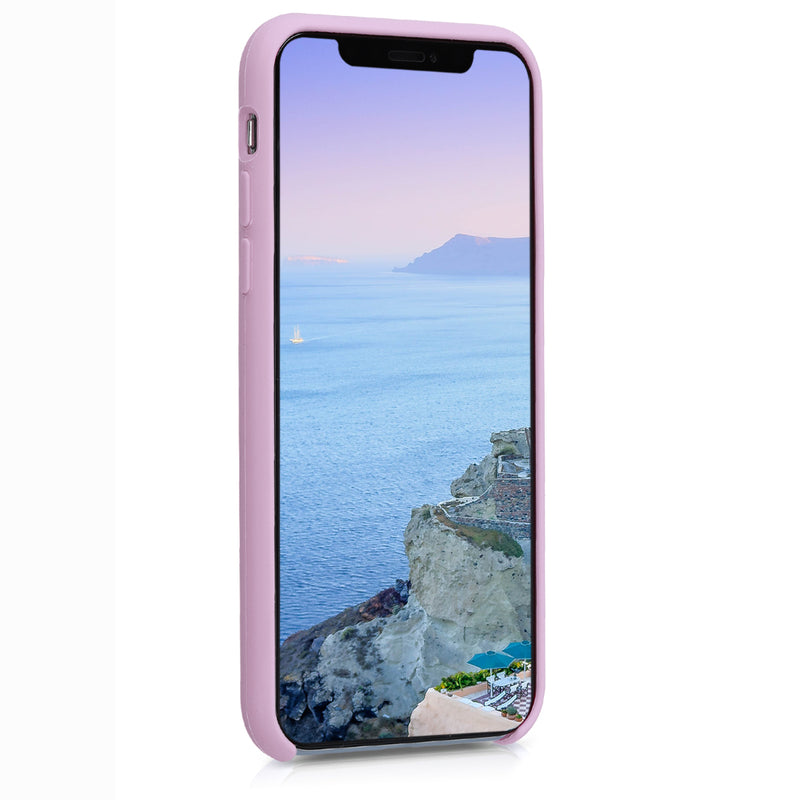 kwmobile Handyhülle für Apple iPhone XS Hülle - Case Silikon - Kabelloses Laden - Schutzhülle Cover