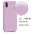 kwmobile Handyhülle für Apple iPhone XS Hülle - Case Silikon - Kabelloses Laden - Schutzhülle Cover