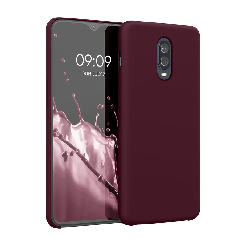 kwmobile Handyhülle für OnePlus 6T Hülle - Case Silikon - Kabelloses Laden - Schutzhülle Cover