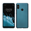 TPU Hülle für Xiaomi Redmi Note 5 (Global Version) / Note 5 Pro in Metallic Karibikblau