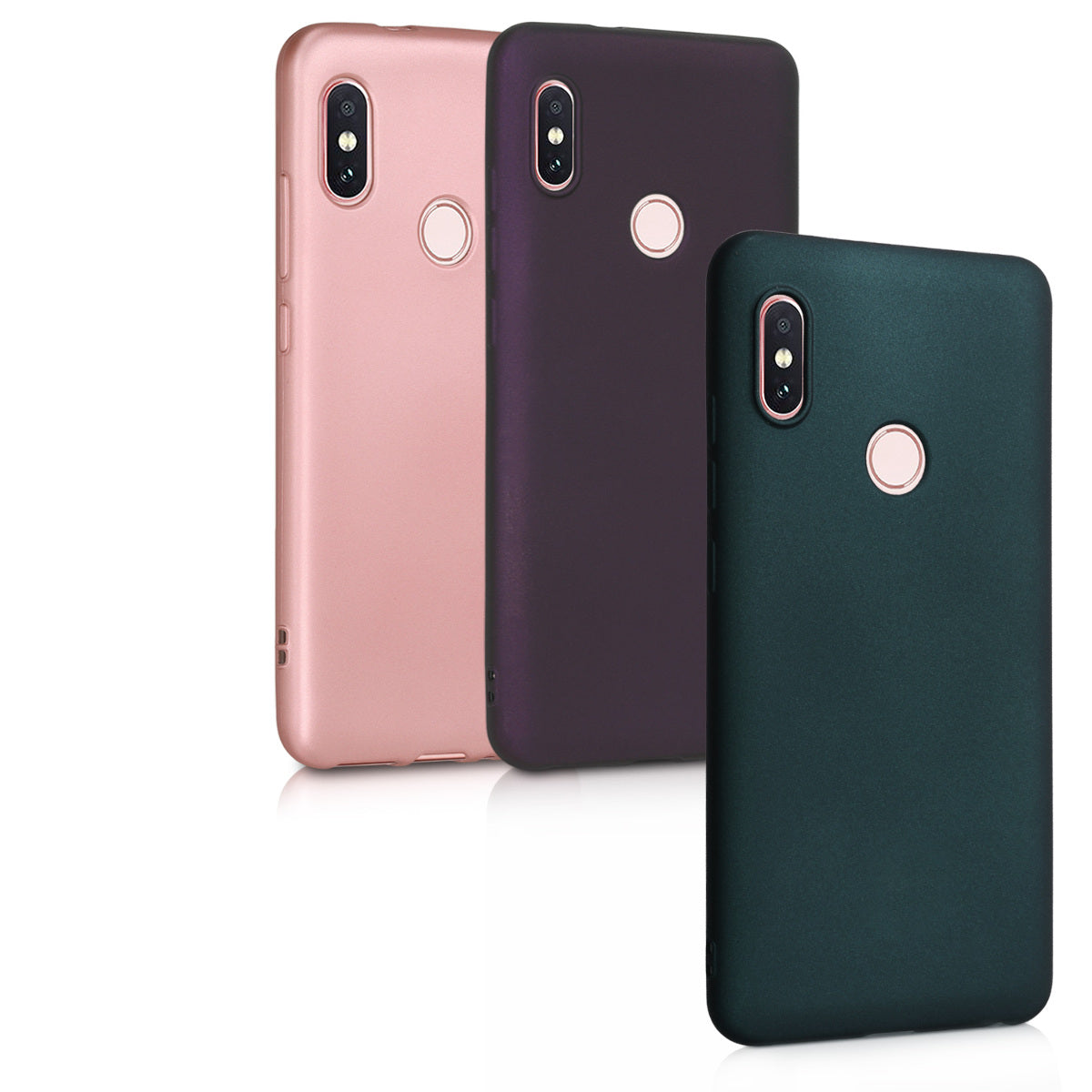 TPU Hülle für Xiaomi Redmi Note 5 (Global Version) / Note 5 Pro in Metallic Karibikblau