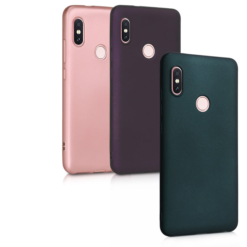 TPU Hülle für Xiaomi Redmi Note 5 (Global Version) / Note 5 Pro in Metallic Karibikblau