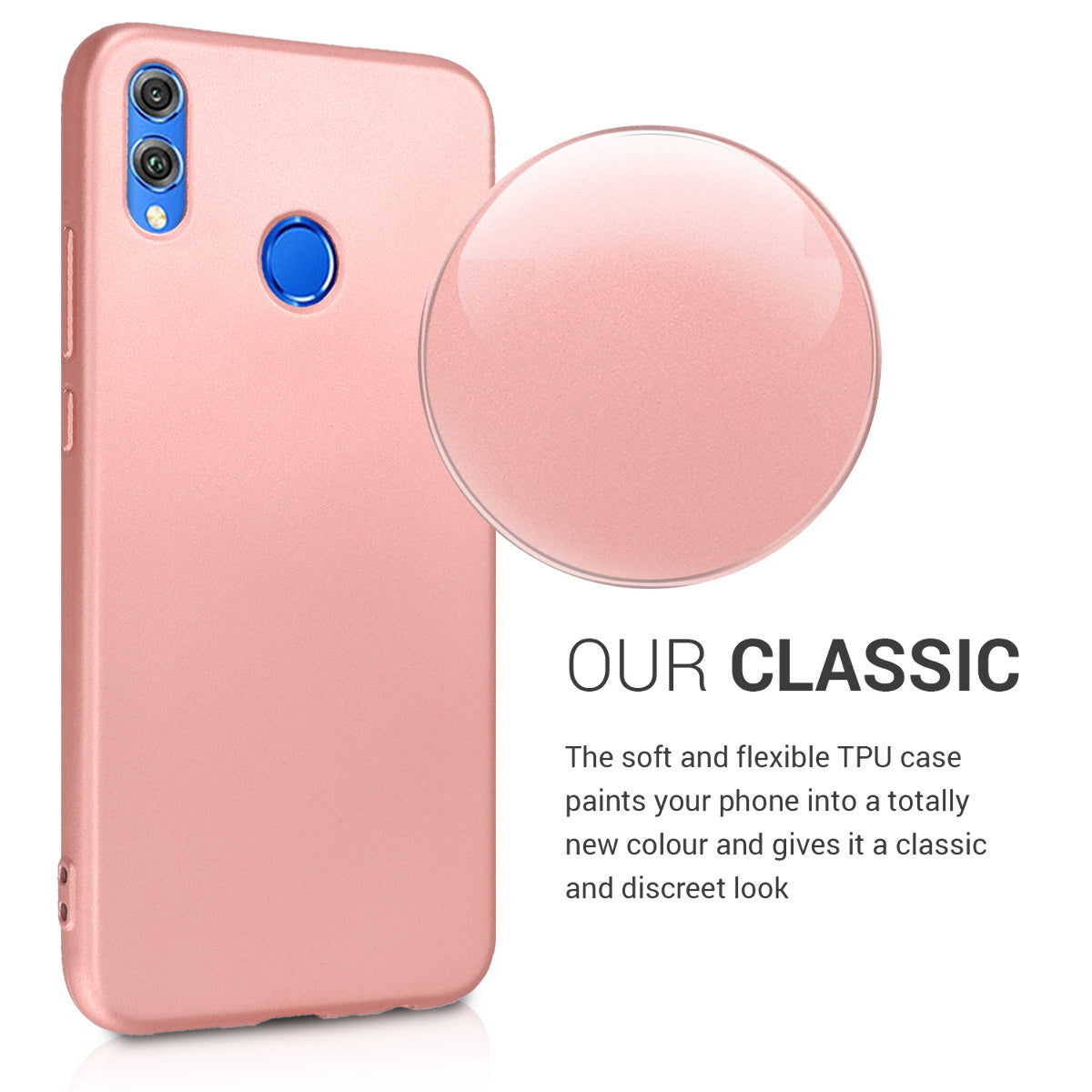 TPU Hülle für HONOR 8X in Metallic Petrol