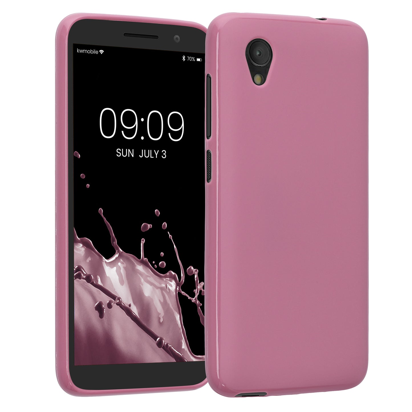 kwmobile Handyhülle für Alcatel 1 (5.0") - Kabelloses Laden - Schutzhülle Cover