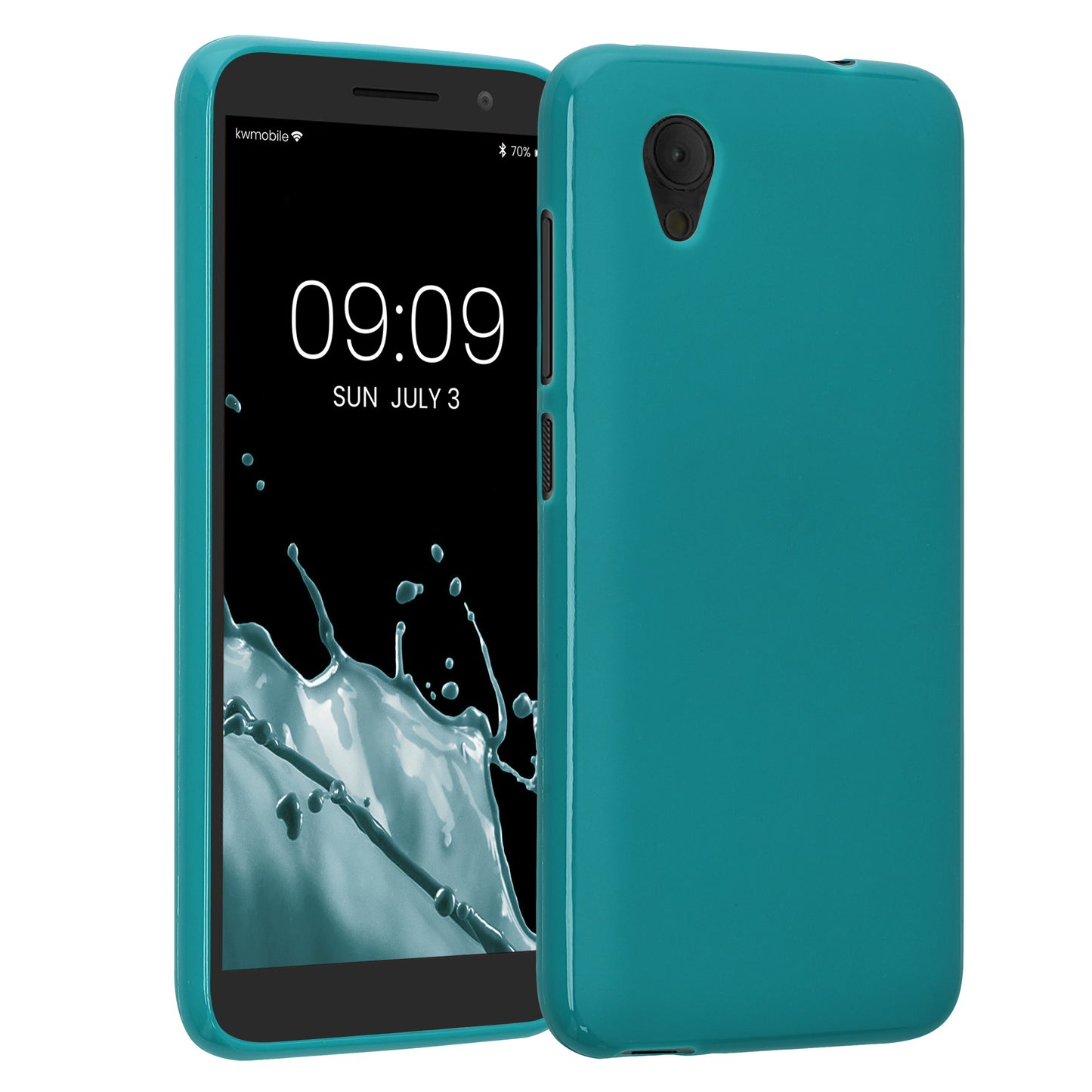kwmobile Handyhülle für Alcatel 1 (5.0") - Kabelloses Laden - Schutzhülle Cover