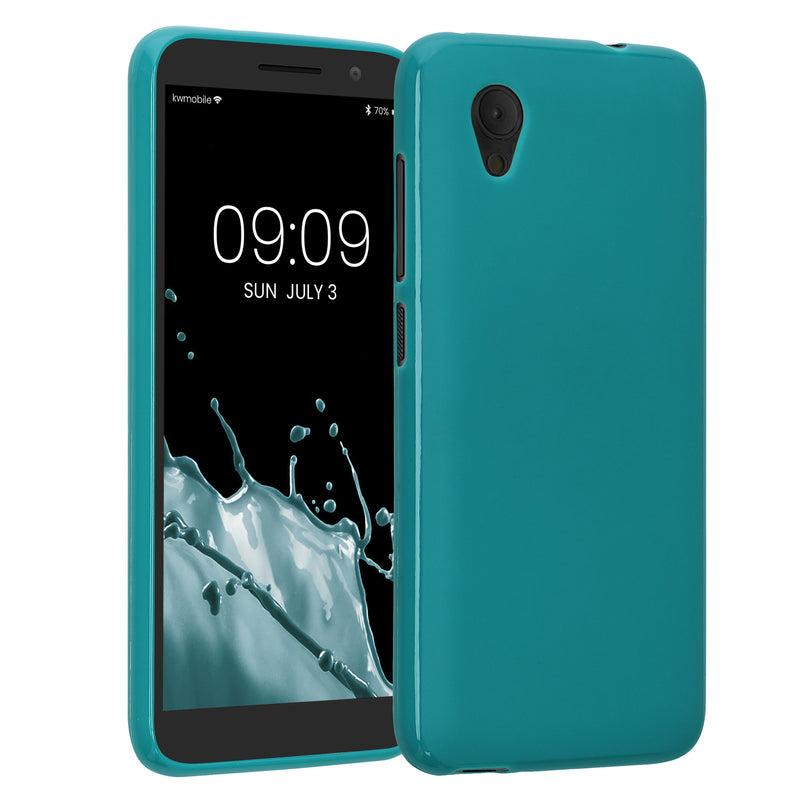 kwmobile Handyhülle für Alcatel 1 (5.0") - Kabelloses Laden - Schutzhülle Cover