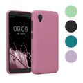 kwmobile Hülle kompatibel mit Alcatel 1 (5.0") Hülle - weiches TPU Silikon Case - Cover geeignet für kabelloses Laden - Petrol matt Petrol matt  