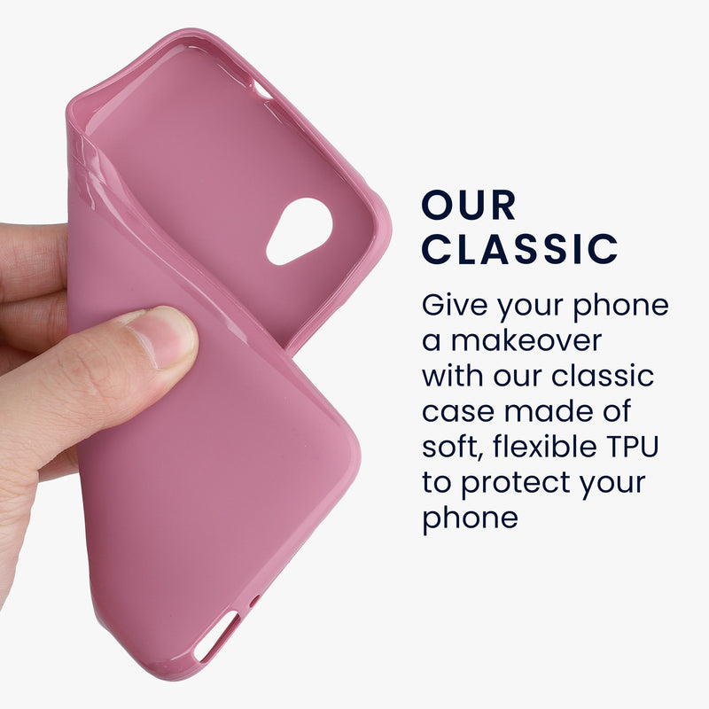 kwmobile Handyhülle für Alcatel 1 (5.0") - Kabelloses Laden - Schutzhülle Cover