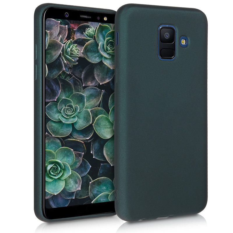 kwmobile Handyhülle für Samsung Galaxy A6 (2018) Hülle - Silikon Case - Schutzhülle Cover