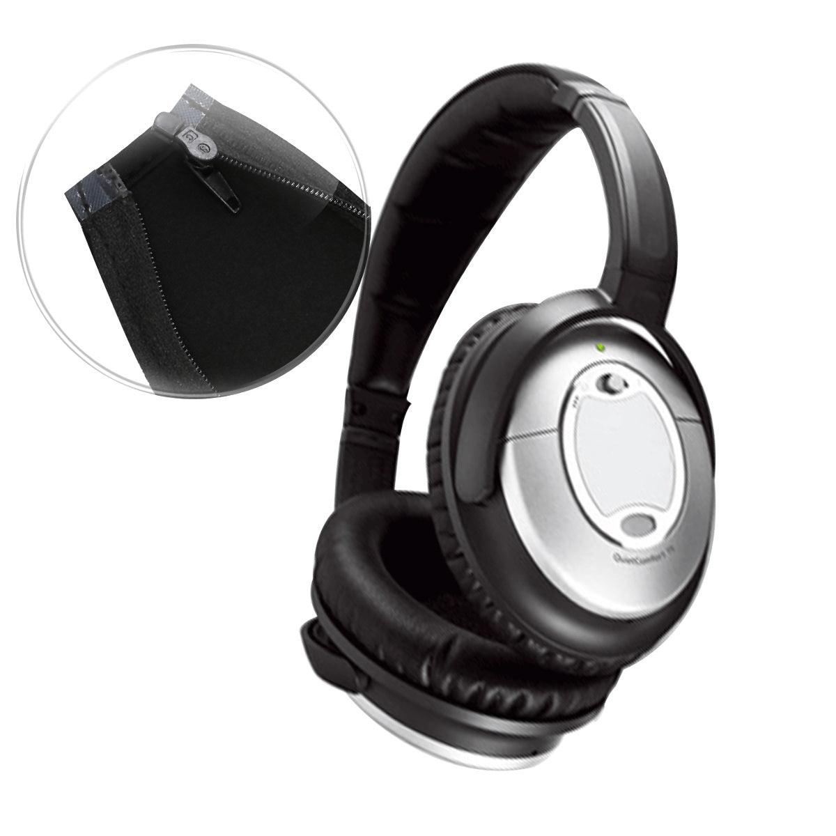 kwmobile Kopfbügelpolster kompatibel mit Bose Quiet Comfort 2 /QC15 / QC25 / QC35 /QC2 / QC3 / AE2 / AE2i - Ersatz Bügelpolster Kopfhörer