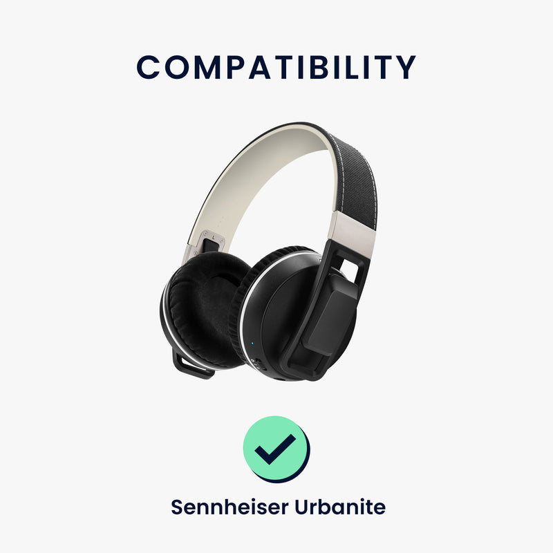 kwmobile Ohr Polster für Sennheiser Urbanite Ohrpolster Ersatz Ohrpolster Kopfhörer Ersatzteile Kopfhörer Ersatzpolster für Over Ear Headphones