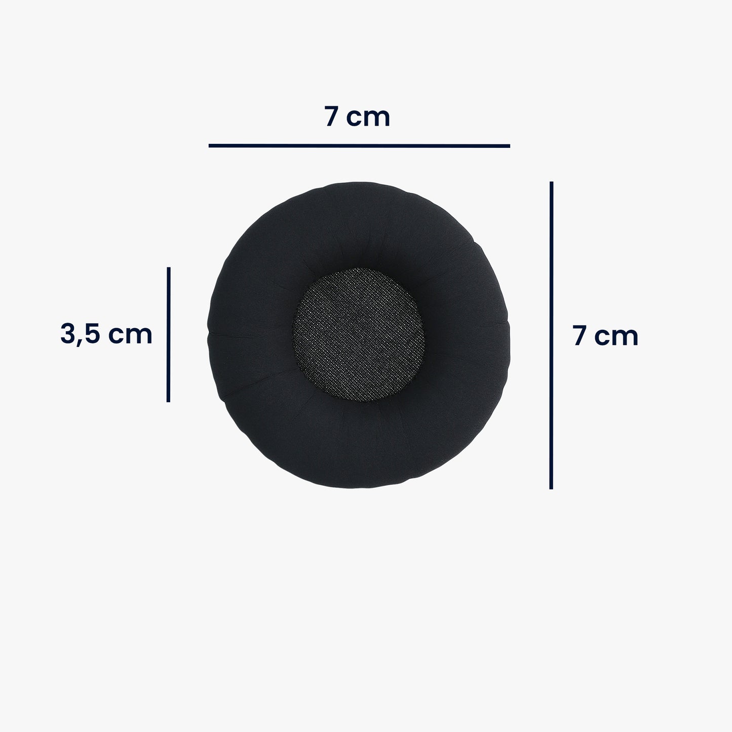 kwmobile Ohr Polster für Sennheiser Urbanite Ohrpolster Ersatz Ohrpolster Kopfhörer Ersatzteile Kopfhörer Ersatzpolster für Over Ear Headphones