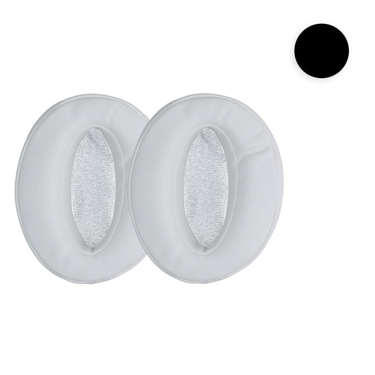 kwmobile 2x Ohr Polster für Sennheiser HD 4.50 BTNC Ohrpolster - Ersatz Ohrpolster - Kopfhörer Ersatzteile - Kopfhörer Ersatzpolster für Over Ear Headphones Schwarz  