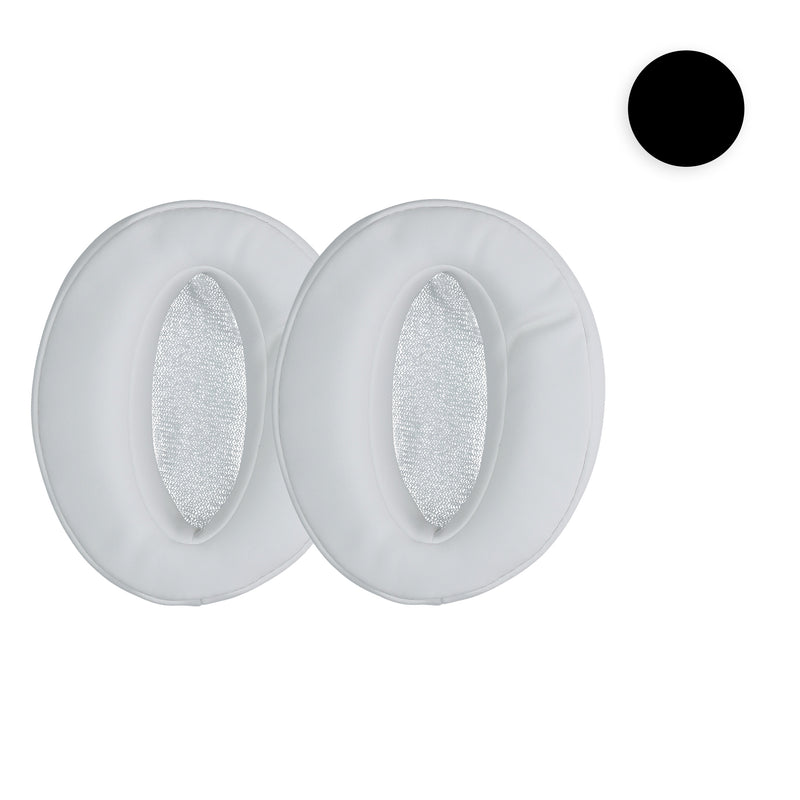 kwmobile 2x Ohr Polster für Sennheiser HD 4.50 BTNC Ohrpolster - Ersatz Ohrpolster - Kopfhörer Ersatzteile - Kopfhörer Ersatzpolster für Over Ear Headphones Schwarz  