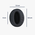 kwmobile Ohr Polster für Sennheiser HD 4.50 BTNC Ohrpolster Ersatz Ohrpolster Kopfhörer Ersatzteile Kopfhörer Ersatzpolster Over Ear Headphones