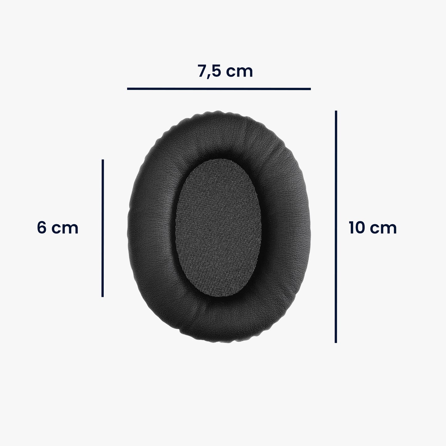 kwmobile Ohr Polster für Sony MDR-1000X / WH-1000XM2 Ohrpolster Ersatz Kopfhörer Ersatzteile Kopfhörer Ersatzpolster Over Ear Headphones