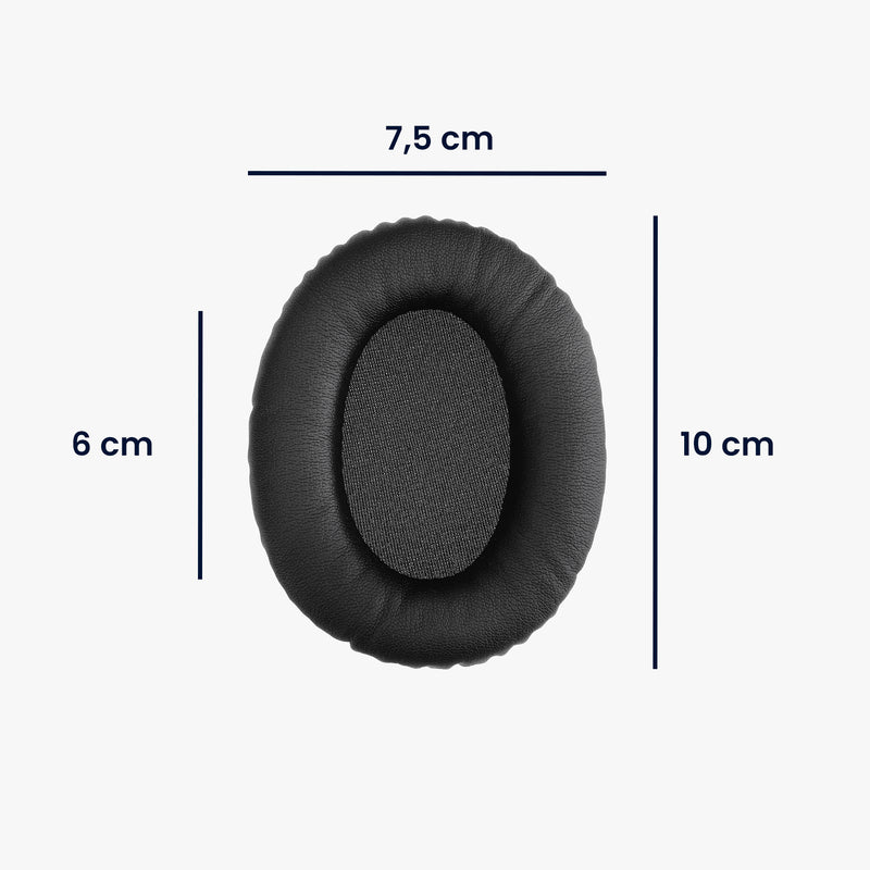 kwmobile Ohr Polster für Sony MDR-1000X / WH-1000XM2 Ohrpolster Ersatz Kopfhörer Ersatzteile Kopfhörer Ersatzpolster Over Ear Headphones