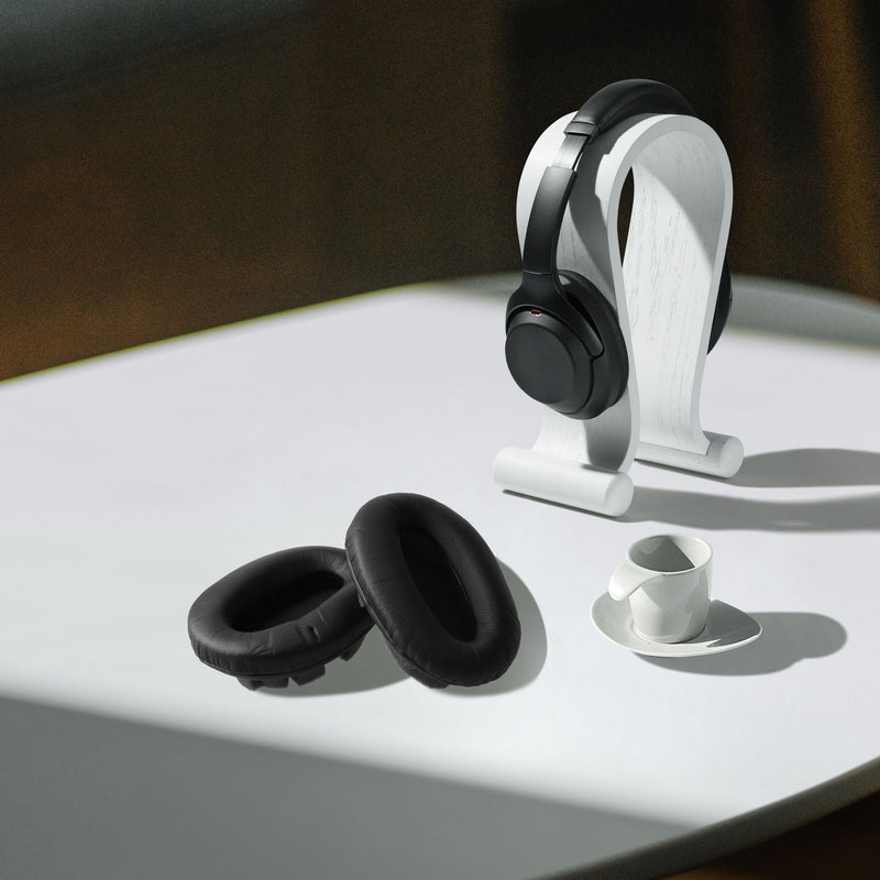 kwmobile Ohr Polster für Sony MDR-1000X / WH-1000XM2 Ohrpolster Ersatz Kopfhörer Ersatzteile Kopfhörer Ersatzpolster Over Ear Headphones