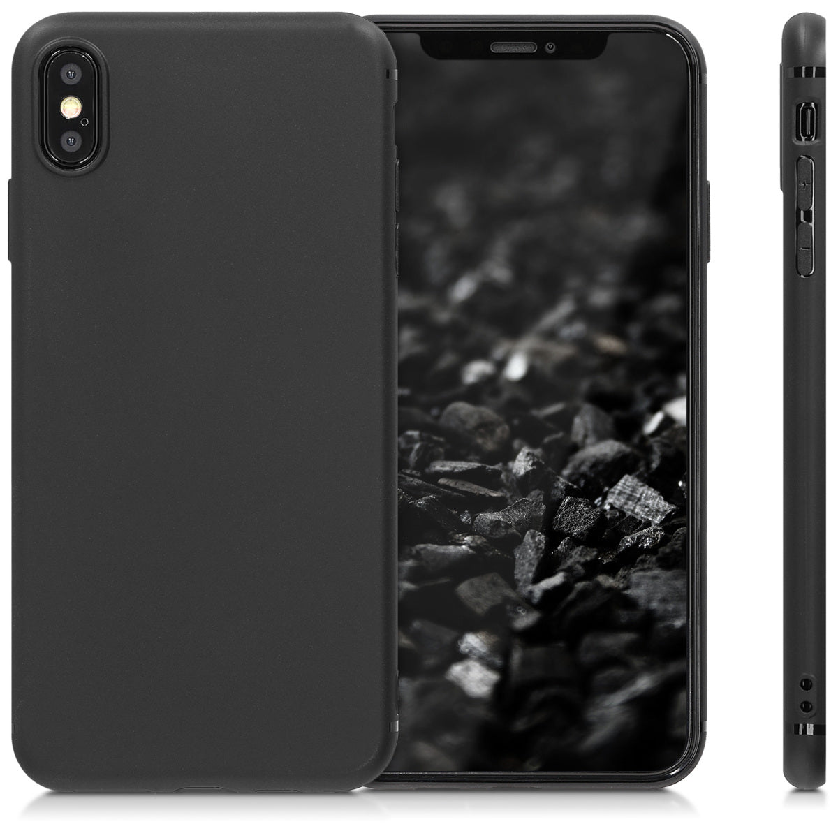kwmobile Handyhülle für Apple iPhone XS Max Hülle - Kabelloses Laden - Schutzhülle Cover