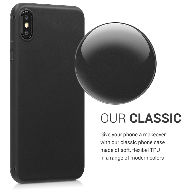 kwmobile Handyhülle für Apple iPhone XS Max Hülle - Kabelloses Laden - Schutzhülle Cover