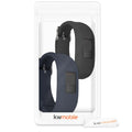 kwmobile Uhrenarmband für Garmin Vivofit 3 Armband Fitnesstracker Band Set Ersatzarmband Smartwatch