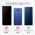 kwmobile Hülle kompatibel mit Huawei Mate 20 Lite Hülle - stoßfestes Handy Cover - TPU Handyhülle