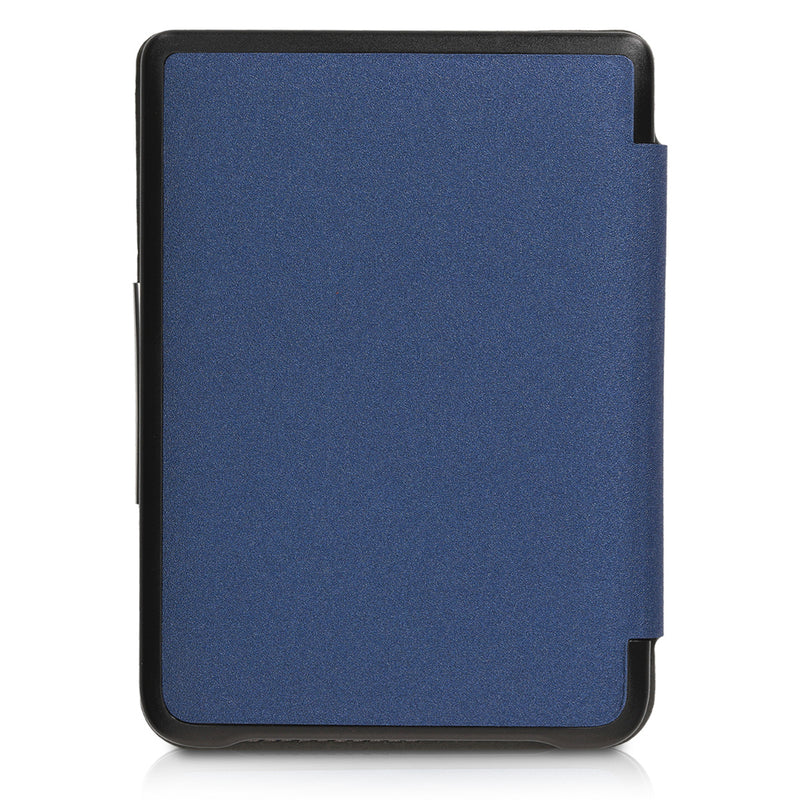 kwmobile Schutzhülle für Tolino Shine 3 Hülle - eReader Flip Case mit Auto Sleep Funktion - Eule Schlaf mit Braun Mintgrün