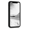 Holz Hardcase mit TPU Bumper für Apple iPhone XR Kompass Vintage