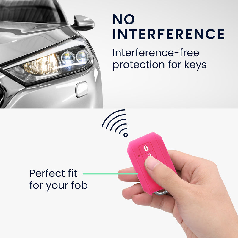 kwmobile Autoschlüssel Hülle kompatibel mit Suzuki 2-Tasten Autoschlüssel Keyless Go