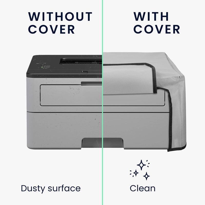 kwmobile Cover kompatibel mit Brother HL-L2310D / L2350DW / L2370DN / L2375DW / L2400DW - Tasche Hülle Drucker - Staubschutzhülle Schutzhaube Schutzhülle