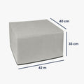 kwmobile Cover kompatibel mit Brother DCP-L2530DW / L2550DN / MFC-L2710DN / L2750DW - Tasche Hülle Drucker - Staubschutzhülle Schutzhaube Schutzhülle