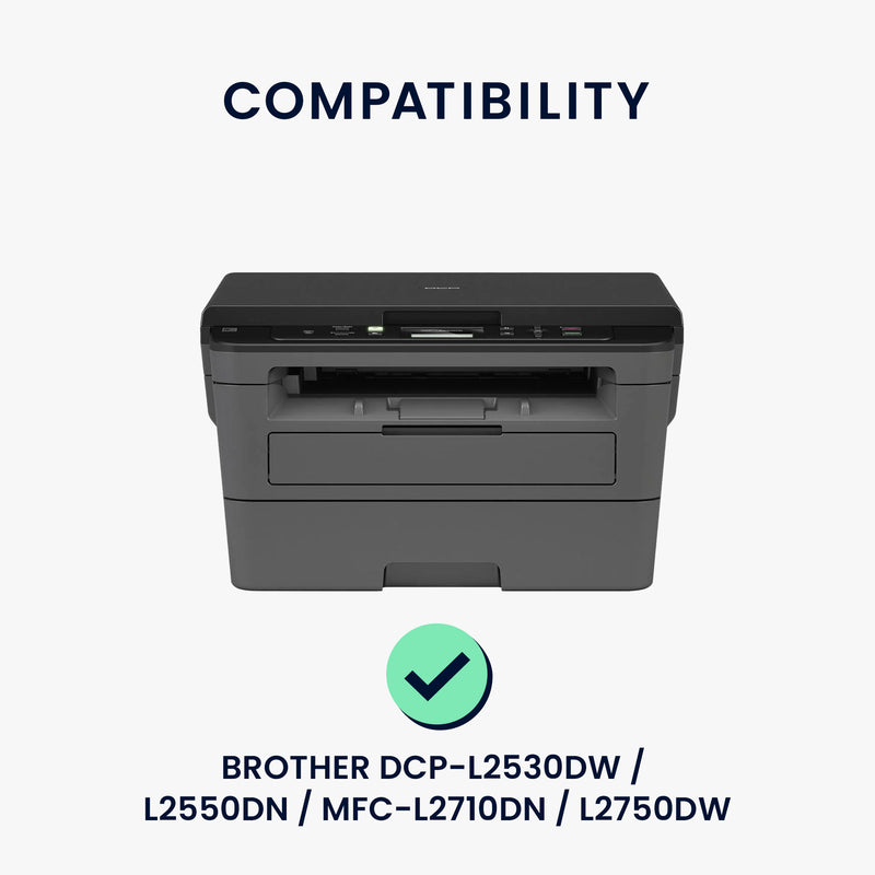 kwmobile Cover kompatibel mit Brother DCP-L2530DW / L2550DN / MFC-L2710DN / L2750DW - Tasche Hülle Drucker - Staubschutzhülle Schutzhaube Schutzhülle