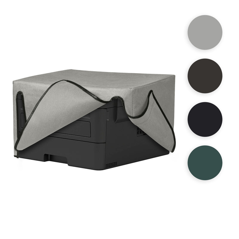 kwmobile Cover kompatibel mit Brother DCP-L2530DW / L2550DN / MFC-L2710DN / L2750DW - Tasche Hülle Drucker - Staubschutzhülle Schutzhaube Schutzhülle - Hellgrau Hellgrau  
