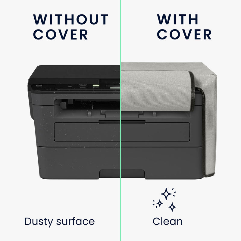 kwmobile Cover kompatibel mit Brother DCP-L2530DW / L2550DN / MFC-L2710DN / L2750DW - Tasche Hülle Drucker - Staubschutzhülle Schutzhaube Schutzhülle