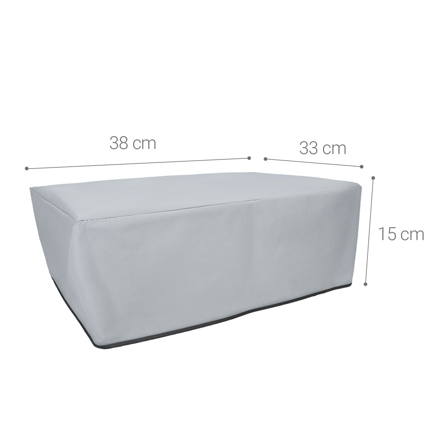 kwmobile Cover kompatibel mit Canon Pixma TS6250 / 6150 / 8150 / 9150 - Tasche Hülle Drucker - Staubschutzhülle Schutzhaube Schutzhülle