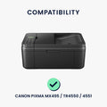 kwmobile Cover kompatibel mit Canon Pixma MX495 / TR4550 / 4551 / 4755i - Tasche Hülle Drucker - Staubschutzhülle Schutzhaube Schutzhülle