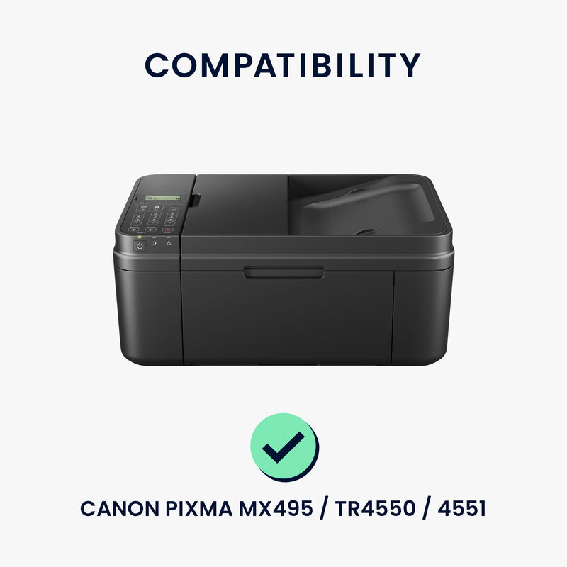 kwmobile Cover kompatibel mit Canon Pixma MX495 / TR4550 / 4551 / 4755i - Tasche Hülle Drucker - Staubschutzhülle Schutzhaube Schutzhülle