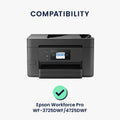 kwmobile Cover kompatibel mit Epson WorkForce Pro WF-3725DWF / 4725DWF - Tasche Hülle Drucker - Staubschutzhülle Schutzhaube Schutzhülle