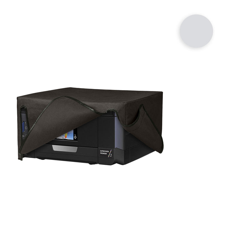 kwmobile Cover kompatibel mit Epson Expression Premium XP-830 - Tasche Hülle Drucker - Staubschutzhülle Schutzhaube Schutzhülle - Hellgrau Hellgrau  