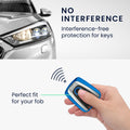 kwmobile Autoschlüssel Hülle kompatibel mit BMW 4-Tasten SmartKey Autoschlüssel Schutzhülle Schlüsselhülle Cover